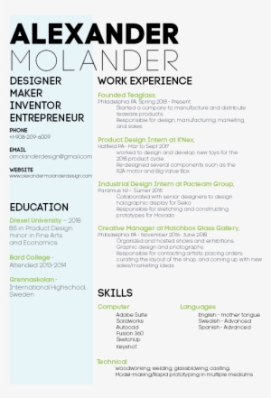 Resume - Résumé #1225763