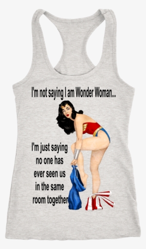 I Am Wonder Woman 1 Tank Top - Patagonia Hiking Travel Adventure Mountains Patagonia #1225861