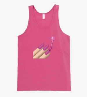 Nail Polish Emoji Tank Tank Top Swish Embassy - Love Tony Stark Shirt #1226148