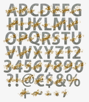 Concrete Explode Silver Font - Concrete #1226169