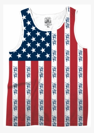 America Yee Yee Tank - Yee Yee American Flag Shirt #1226276