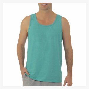 Men's Jersey Tank Top Extended Sizes - Fruit Of The Loom Big Men's Jersey Tank Top #1226431
