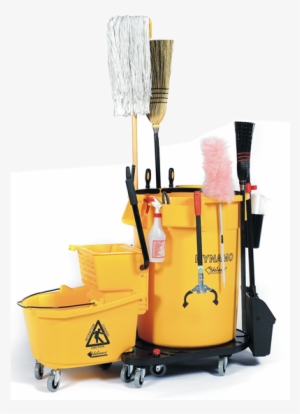 Mop And Bucket Png #1226433