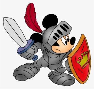 Mickey Mouse Images, Mickey Mouse Cartoon, Baby Mickey - Mickey Mouse With Sword #1226963