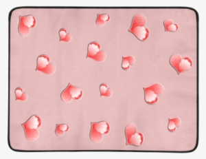 Floating Hearts Beach Mat - Candy #1227026