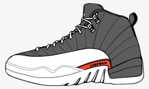 Vector Sneakers Shoe Jordan - Jordan Sneaker Clip Art #1227135