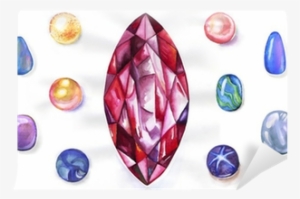 Watercolor Gem #1227375