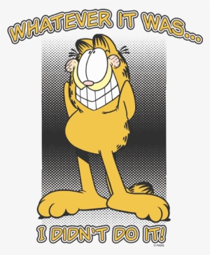 Garfield I Didnt Do It Men's Regular Fit T-shirt - Garfield #1227525