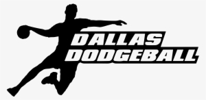 Com/dallasdodgeball Logo Black - Handballeur Png #1227695