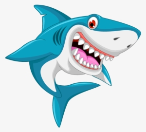 Drawing Clip Art Sharks - Imagenes De Tiburones Animados #1227998