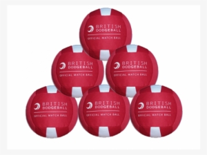 British Dodgeball Match Balls (pack Of 6) - Ball #1228443