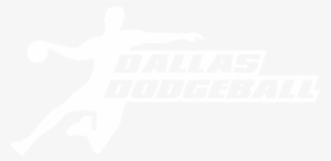 Com/dallasdodgeball Logo White - Dodgeball Logos #1228753