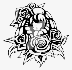 Clip Art Transparent Stock Drawing Gems Tattoo - Steven Universe Rose Quartz Tattoo #1229269