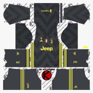 Juventus 2018/19 Kit - Dream League Soccer 2018 #1229387