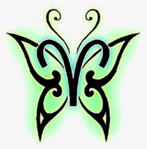 Aries Zodiac Sign With Butterfly Tattoo Design - Aries Butterfly Tattoo #1229446