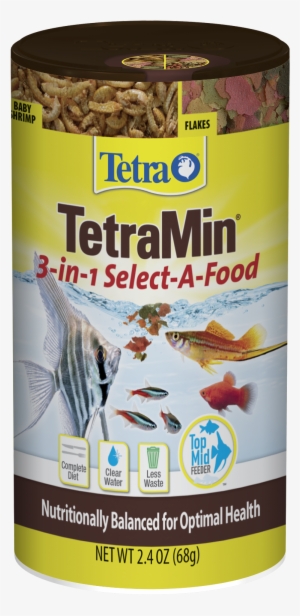 Tetra Tetramin 3 In 1 Select A Food - Tetramin Fish Food #1229836