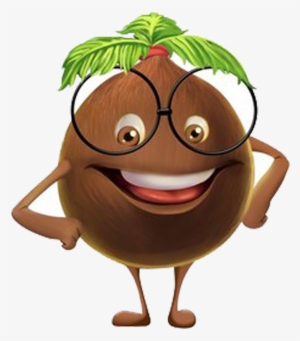 Milk Nata De Coco - Cartoon Coconut #1229917