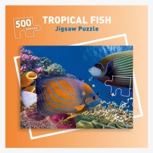 500 Piece Tropical Fish Jigsaw Puzzle #1229986