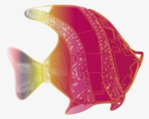 Tropical Fish Flower Horn Computer Icons A Decorative - Clip Art #1230055