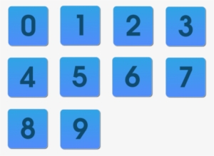 Creación De Todo Gimp - Botones Con Numeros Png #1230128