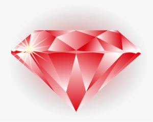Reddiamond On Scratch - Transparent Jewel Clip Art #1230436