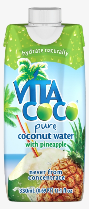 Vita Coco Coconut Water, Pineapple, - Vita Coco 330ml #1230636