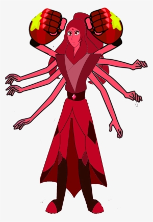 Red Diamond Of The Nine Diamond - Cartoon #1230805