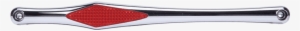 Diamond Shift Rod Chrome With Red Diamond - Diamond #1231288