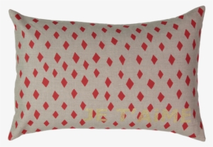 Je T'aime Carte Cushion With Red Diamond In Coconut - Atsuyo Et Akiko Je T'aime Carte Cushion / Diamond #1231294 Je T'aime Carte Cushion With Red Diamond In Coconut - Atsuyo Et Akiko Je T'aime Carte Cushion / Diamond #1231294