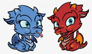 Value Cute Dragons Pictures Chibi Kids Clipart Png - Baby Dragon Clip Art #1231924