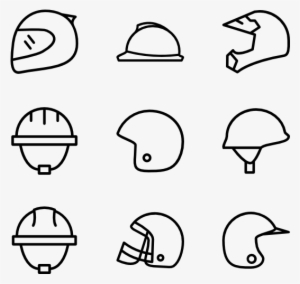 Helmet - Message Line Icon #1231967