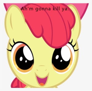 Adorabloom, Apple Bloom, Bronybait, Cute, Face, Semi-grimdark, - My Little Pony Apple Bloom #1232034
