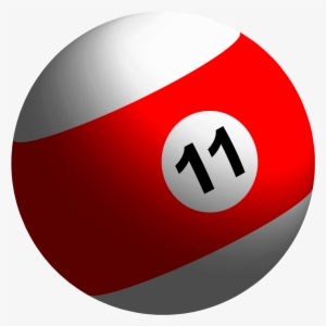 3-d Billiard Ball Tutorial - Striped Ball In Pool #1232123