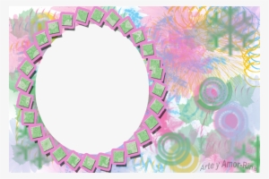 Este Marco Para Fotos Lo Hice Usando La Técnica Del - Circle #1232275