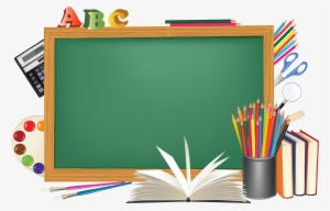 - Png V - 9 - 3 Wallpaper - Ax - - School Supplies Clipart #1232306