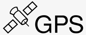 Gps Logo Black And White #1232389