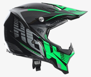 Casque Cross Agv Ax-8 Carbon Carbotech #1232540