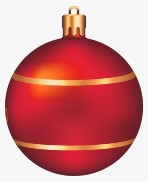 Ball Clipart Ball Christmas - Red Christmas Ball Clip Art #1232640