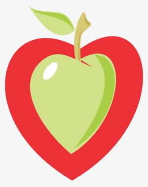 This Free Icons Png Design Of Heart Apple #1233716