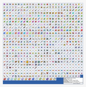 Click For Full Sized Image Item Icons - Pokemon Sun And Moon Items #1233992