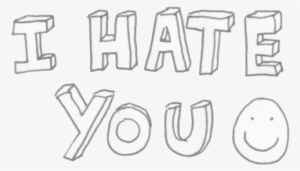 Emoji Tumblr Png Whatsapp Iphone - Goodbye I Hate You #1234680