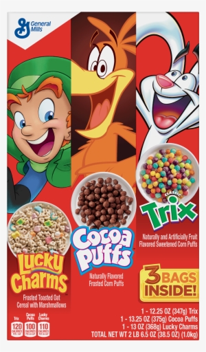 Kid Triple Pack - General Mills Lucky Charms - 11.5 Oz Box #1234887