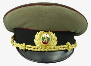 Army Tank Officer Visor Hat - Clip Art #1235131