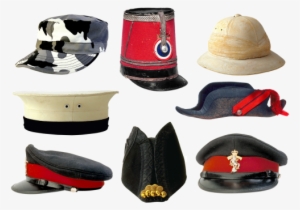 Military Uniforms,peaked Style - Kids Dress Up Hats #1235454