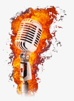 Fcsn Presents Comedy Night At Fdic 2018 To Battle Firefighter - Comedy Microphone Clipart Png #1235748