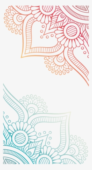 Pin By Greybeach 6 On Mandalas, Medallions, Mirrors, - Continental Retro Background Shading Vector #1236024