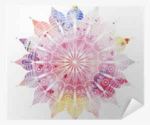 Mandala Colorful Watercolor #1236102