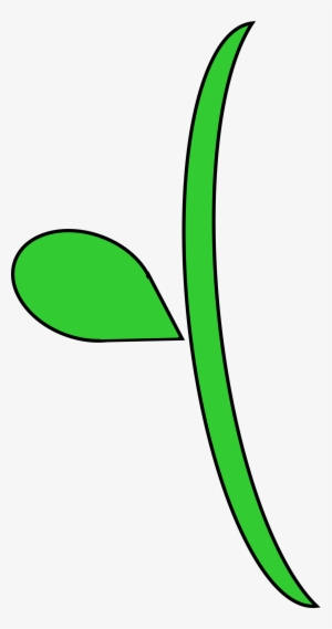 This Free Icons Png Design Of Curvy Flower Stem #1236382