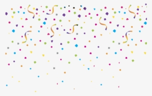 Colorful Confetti Isolated On Transparent Background - Transparent Picture Of Confetti #1236636