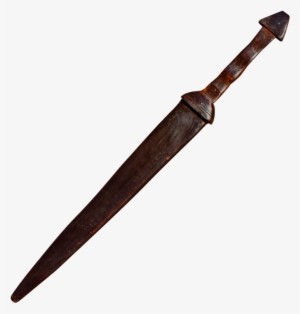 32 In In Dark Wood Medieval Practice Sword, , Panther - Berkley Lightning Rod Ring #1236705